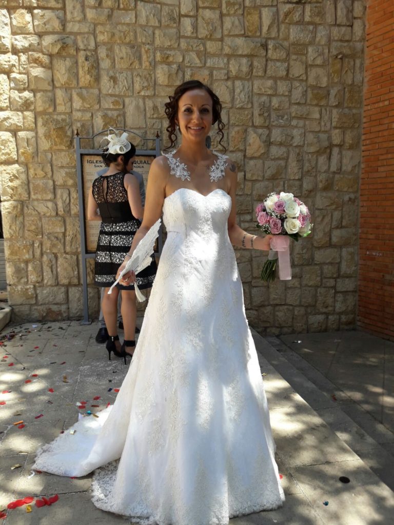 vestido novia a medida