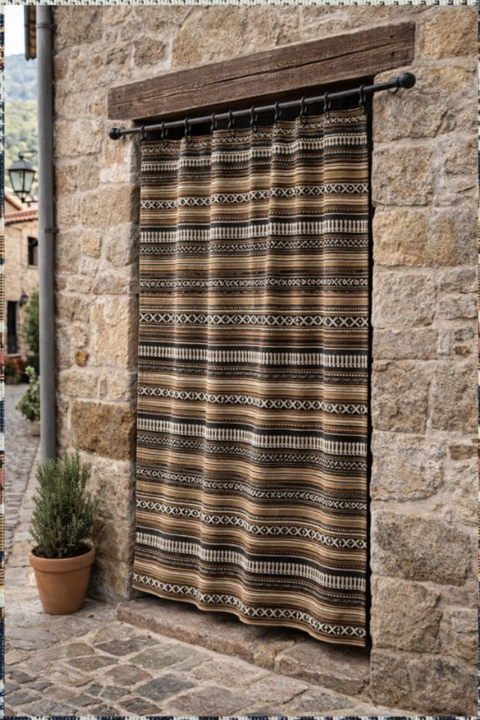 cortinas en puertas